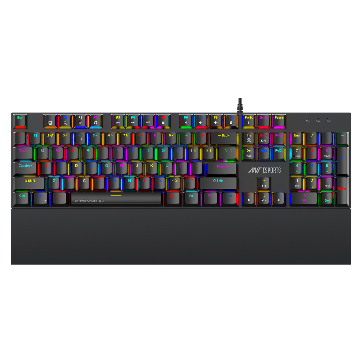 MK4100 Per-Key RGB Mechanical Wired Gaming Keyboard