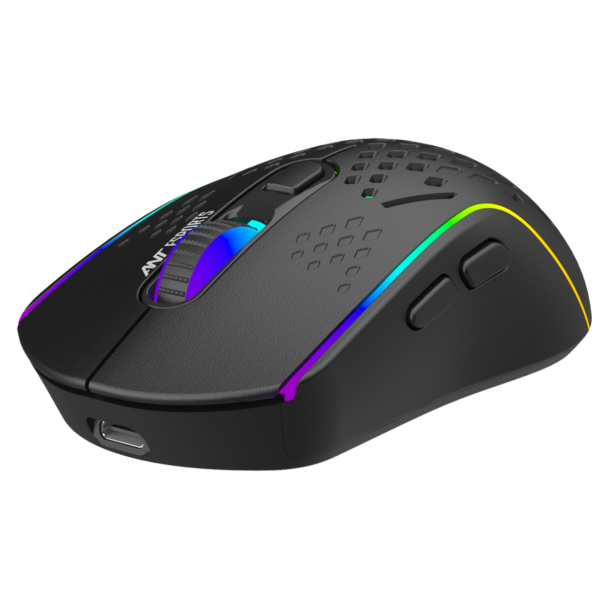 GM700 RGB Wireless Gaming Mouse - Black