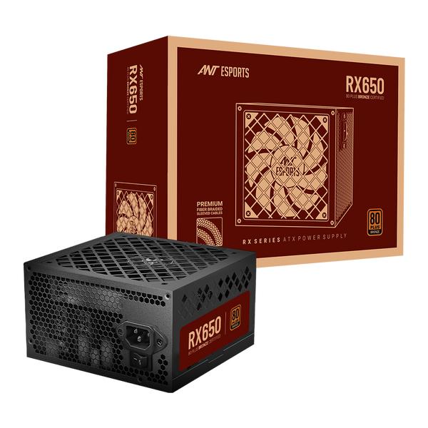 RX650 80 Plus Bronze Full Modular Power Supply Unit