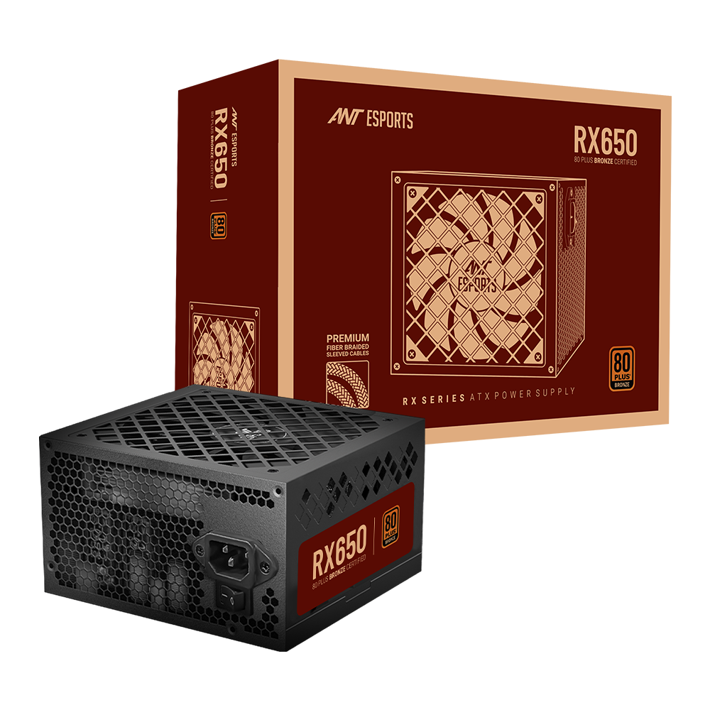 RX650 80 Plus Bronze Full Modular Power Supply Unit