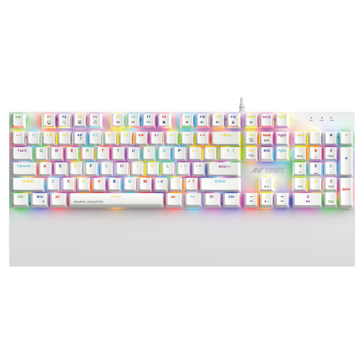 MK4100 Per-Key RGB Mechanical Wired Gaming Keyboard