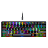 MK1350 Mini Wired Mechanical Gaming Keyboard - Black