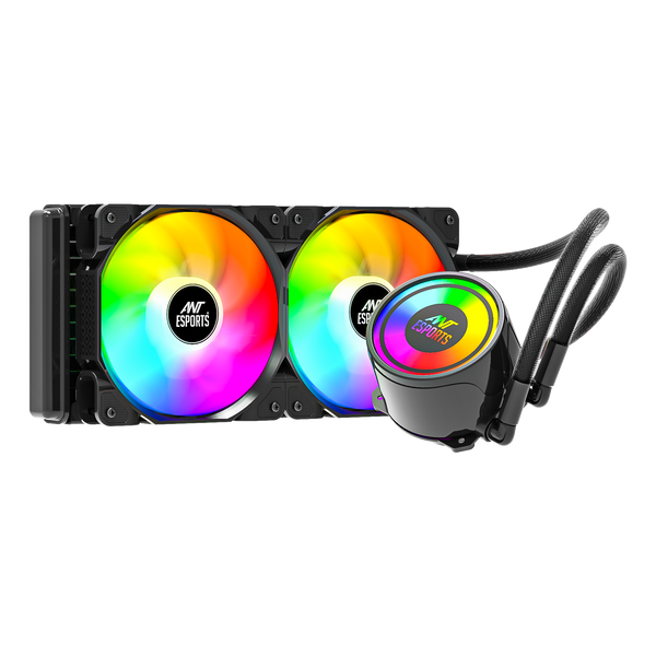 ICE-240 Liquid Cooler ARGB - Black