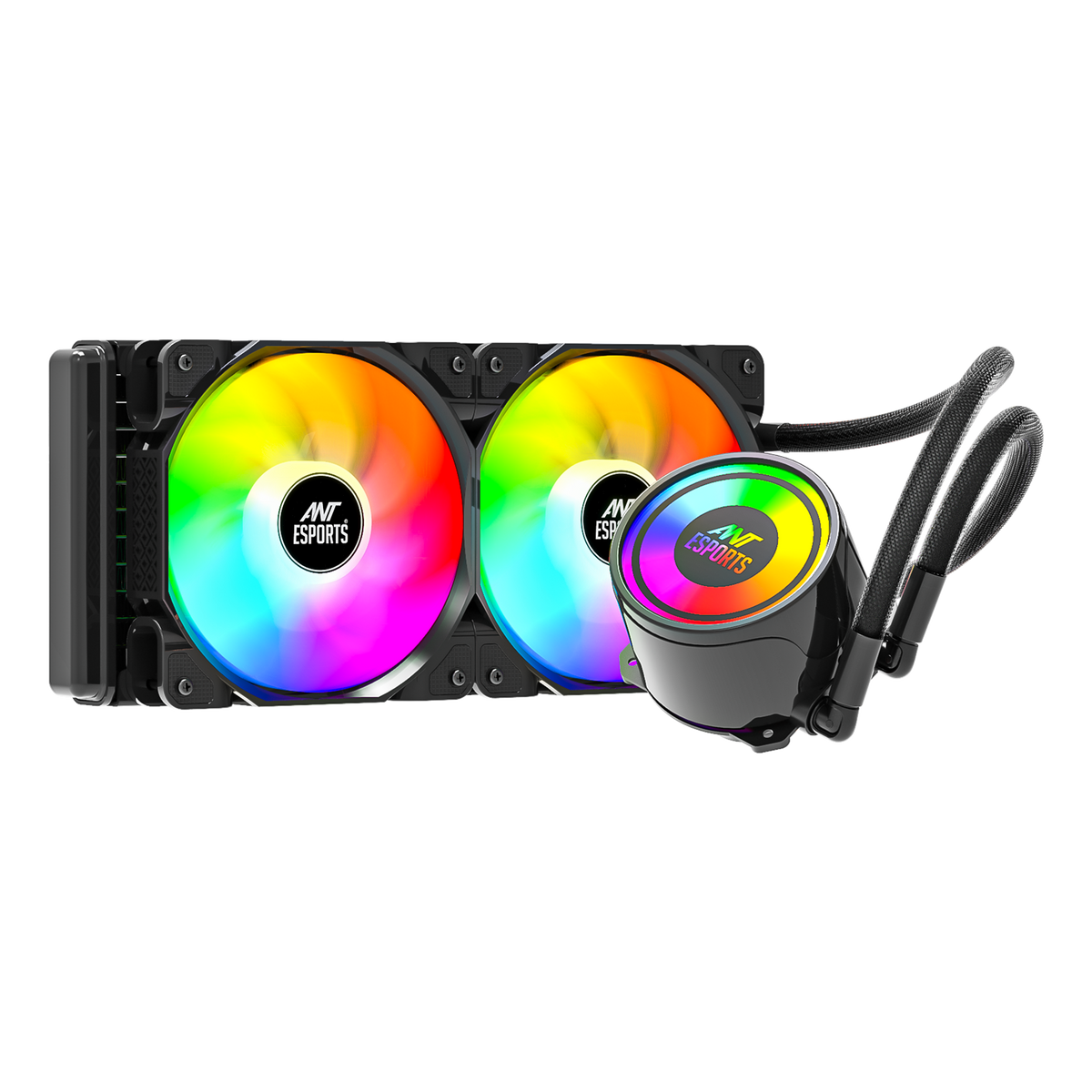 ICE-240 Liquid Cooler ARGB - Black