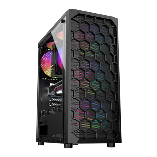 Elite 1120 Gaming Chassis Black ARGB