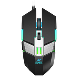 GM90 wired Gaming Mouse - Black