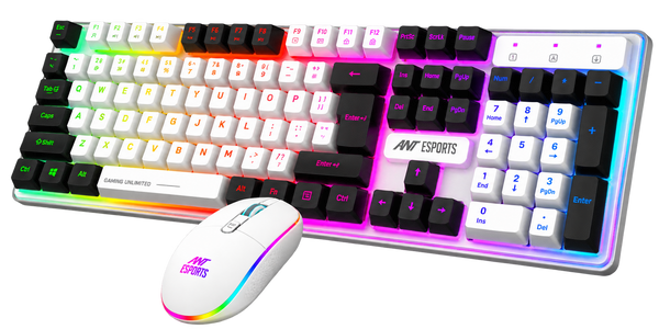 KM1610 LED Gaming Keyboard & Mouse Combo