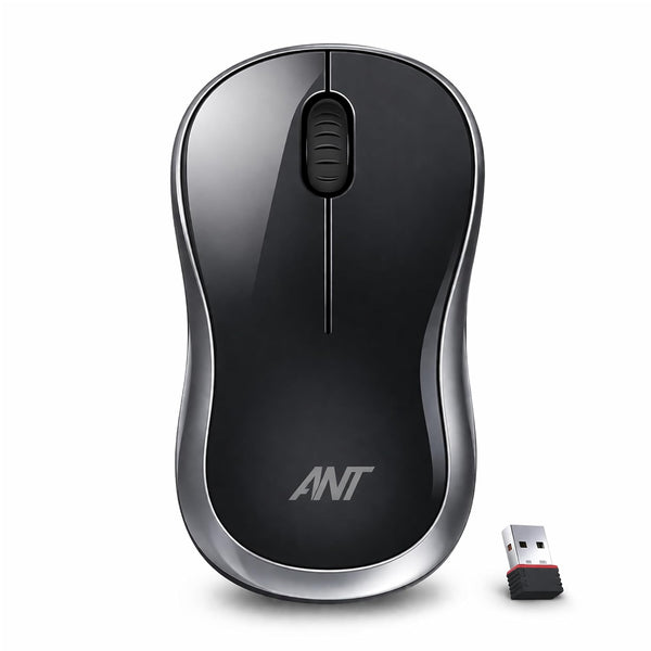 Globe 15 Wireless Mouse 2.4GHz - Black/Silver