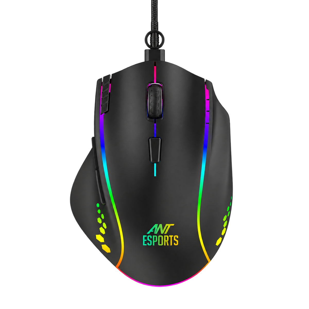 GM600 RGB Gaming Mouse - Black