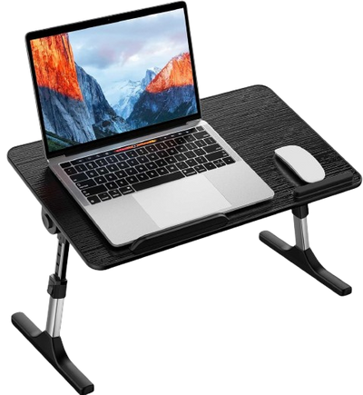 LapDesk25 Adjustable Laptop Table - Carbon Black