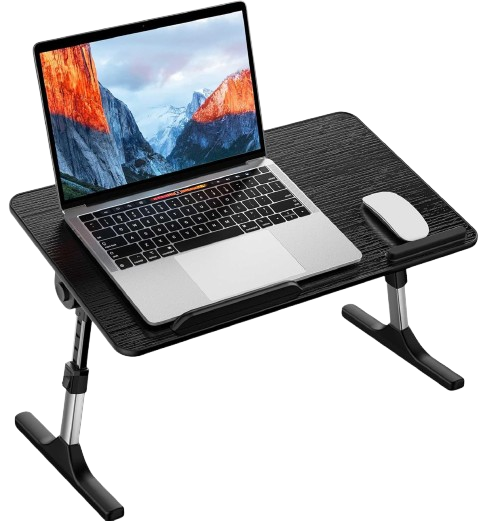 LapDesk25 Adjustable Laptop Table - Carbon Black