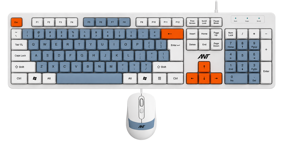 Master 20 Wired Keyboard & Mouse Combo