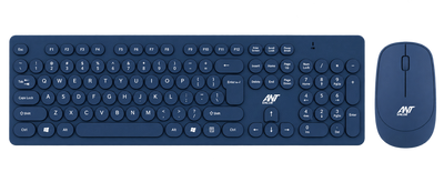 Value FKBRI05 Wireless Keyboard & Mouse Combo  - Blue