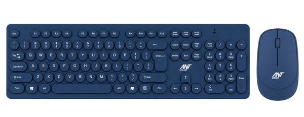 Value FKBRI05 Wireless Keyboard & Mouse Combo  - Blue