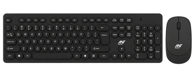 Value FKBRI05 Wireless Keyboard & Mouse Combo - Black