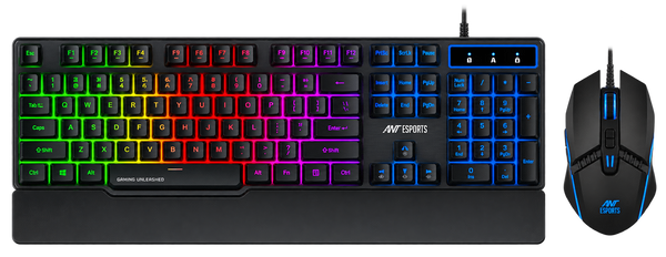 Ant Esports KM500W Gaming Keyboard, Mouse & Mouse Pad Combo