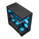 Crystal X7 Gaming Chassis -Black