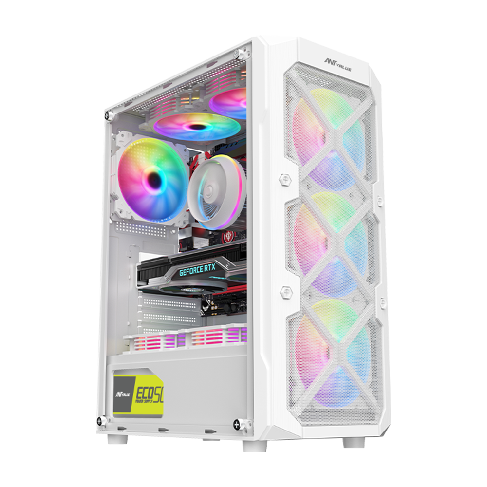 VM50 Gaming Cabinet - White