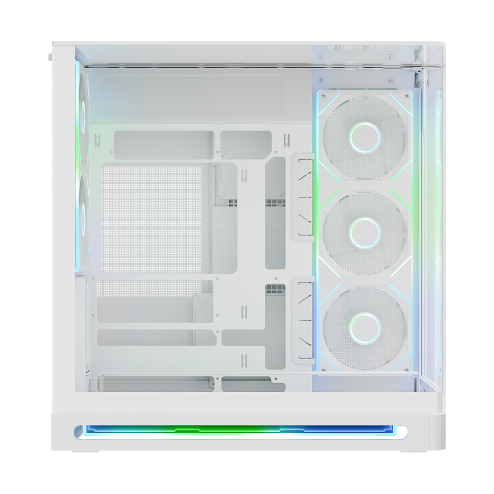 Crystal Arc Pro Gaming Chassis White