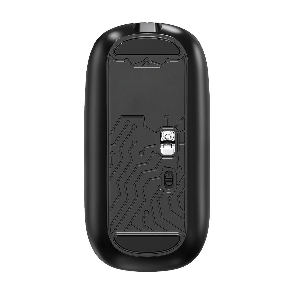 OM140 PRO Wireless Mouse - Black & Transparent