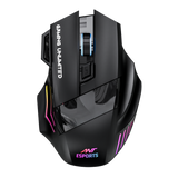 GM105 pro Wireless Gaming Mouse - Black white