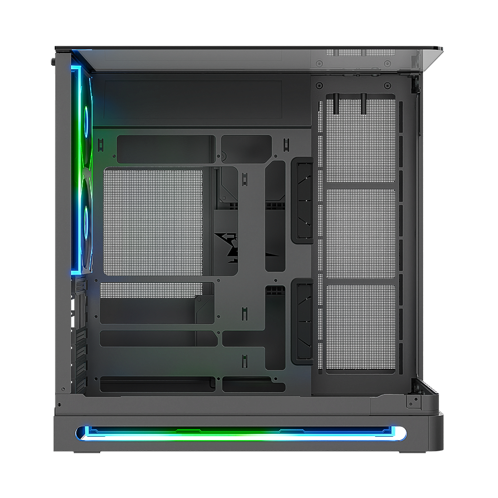 Crystal Arc Pro Gaming Chassis Black