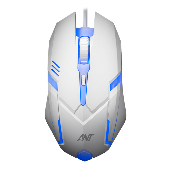 GM46 Wired Optical Gaming Mouse - White