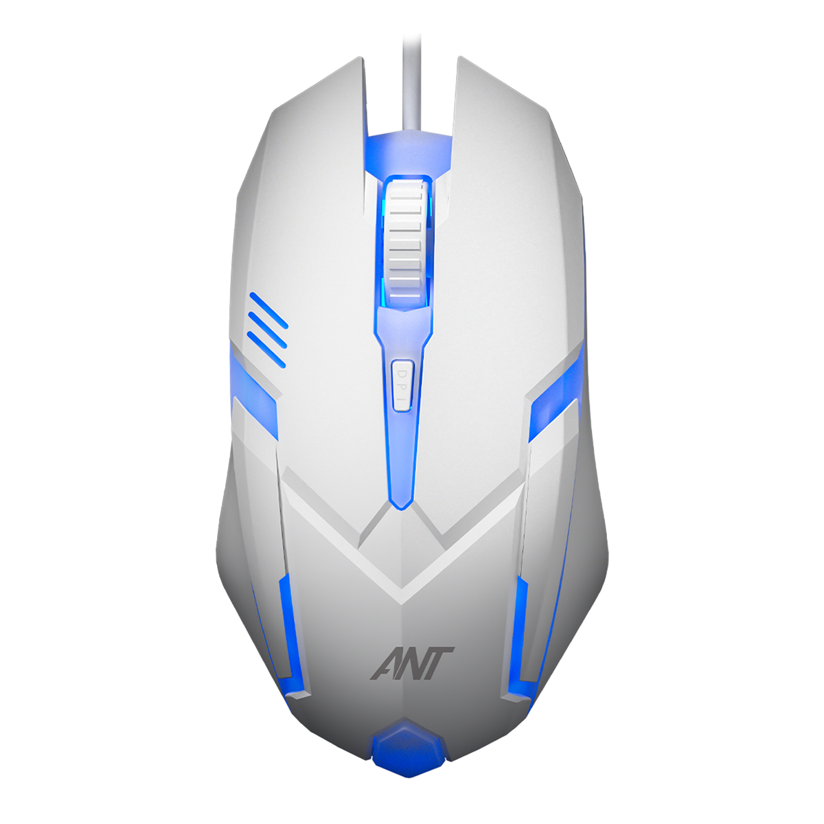 GM46 Wired Optical Gaming Mouse - White
