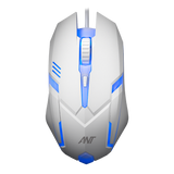 GM46 Wired Optical Gaming Mouse - White