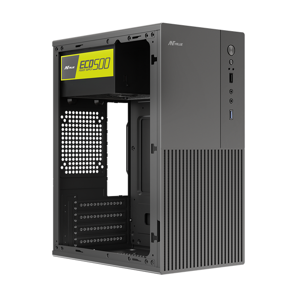 VM4P Office Cabinet With ECO 500 Power Supply - Black