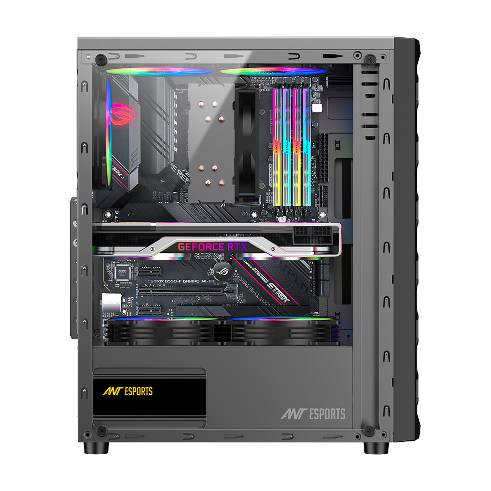 Elite 1120 Gaming Chassis Black ARGB