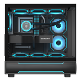 Crystal X6 Pro Gaming Chassis - Black