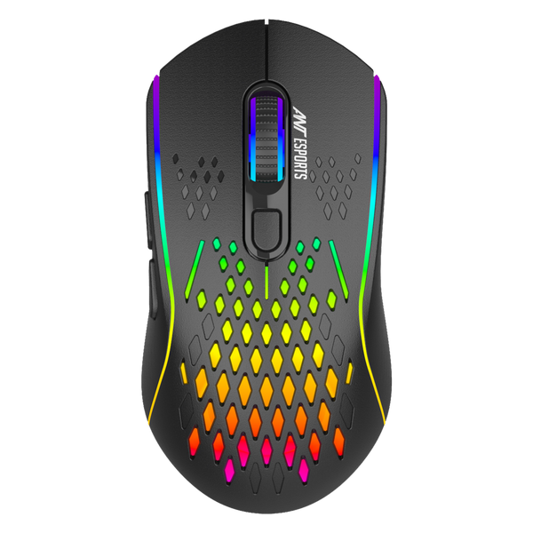 GM700 RGB Wireless Gaming Mouse - Black