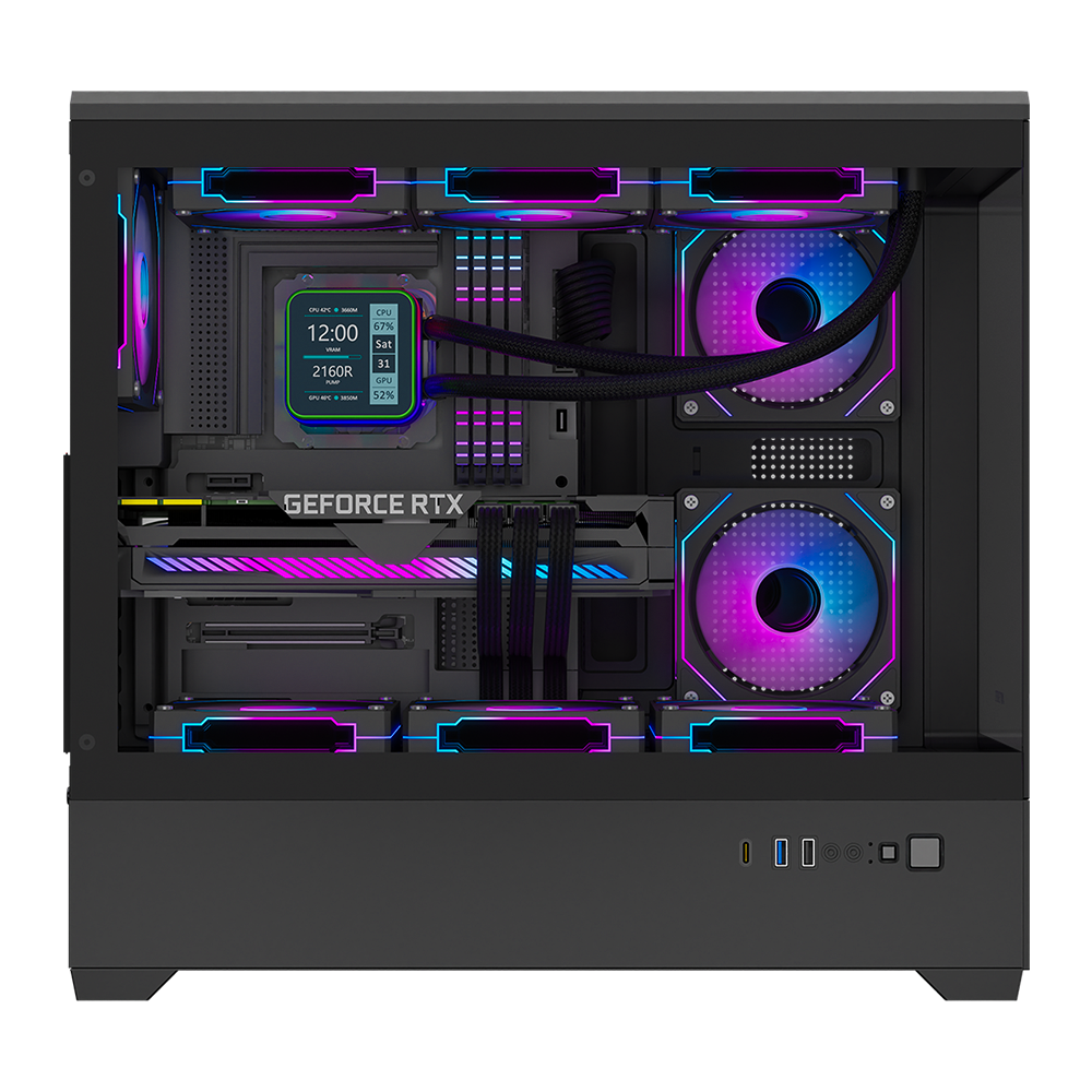 Crystal X6 Lite Gaming Chassis