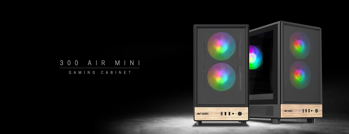 300 Air Mini Gaming Chassis - Black