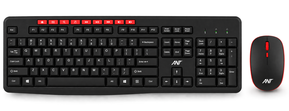 ANT WK200 Nano Wireless Keyboard and Mouse Combo