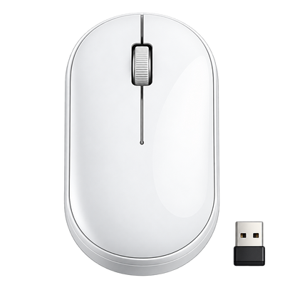 Globe 40 Dual-Mode Wireless Mouse - White