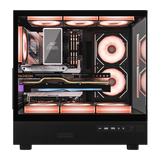 Crystal X6 Gaming Chassis -Black