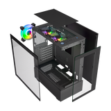 CV100 Gaming Cabinet Black