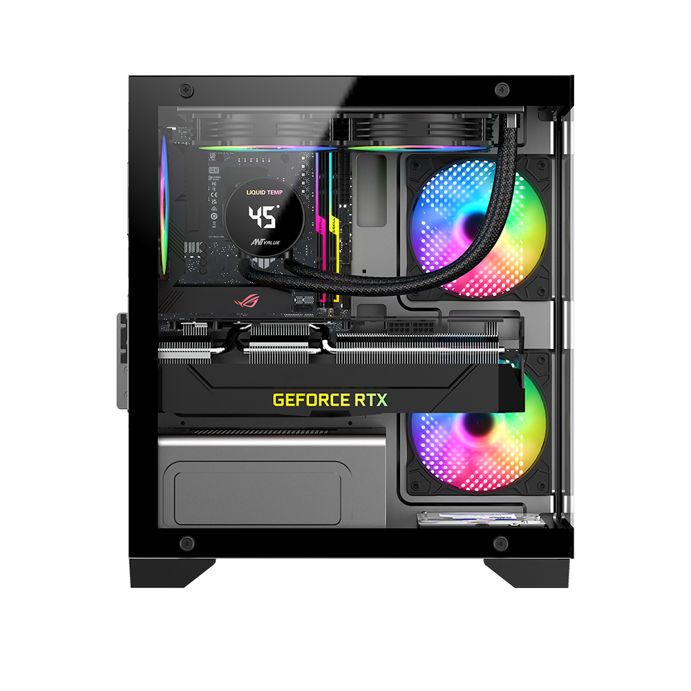 CV200 Gaming Cabinet Black
