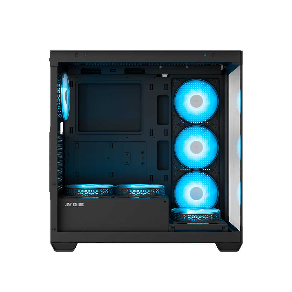 Crystal X7 Gaming Chassis -Black