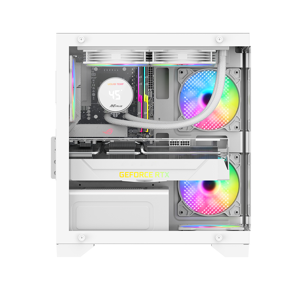 CV200 Gaming Cabinet White