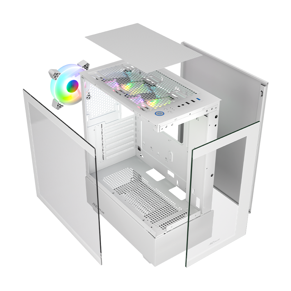 CV100 Gaming Cabinet White