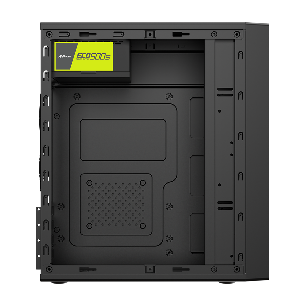 VM7P Office Cabinet With ECO 500s Power Supply - Black