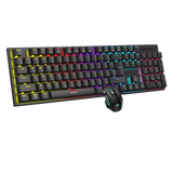 Thunder 30 Wired Mechanical Keyboard & Mouse Gaming Combo (Red Switches) - Black