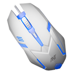 GM46 Wired Optical Gaming Mouse - White