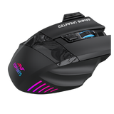GM105 pro Wireless Gaming Mouse - Black white