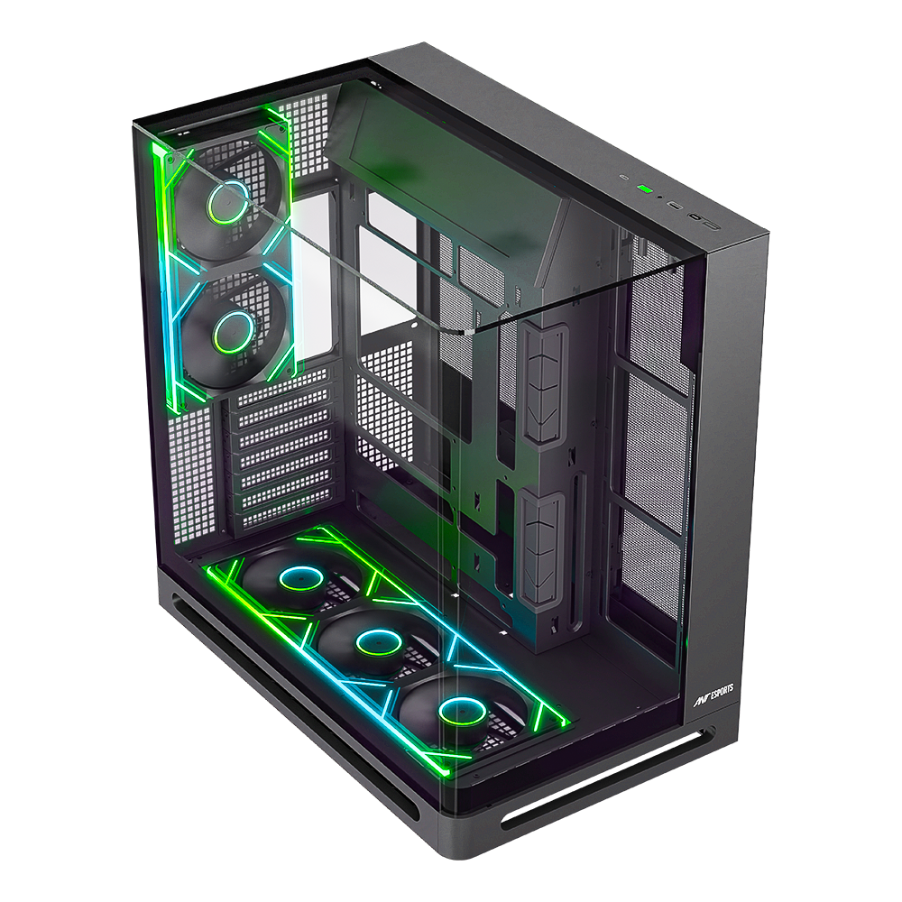 Crystal Arc Pro Gaming Chassis Black