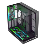 Crystal Arc Pro Gaming Chassis Black