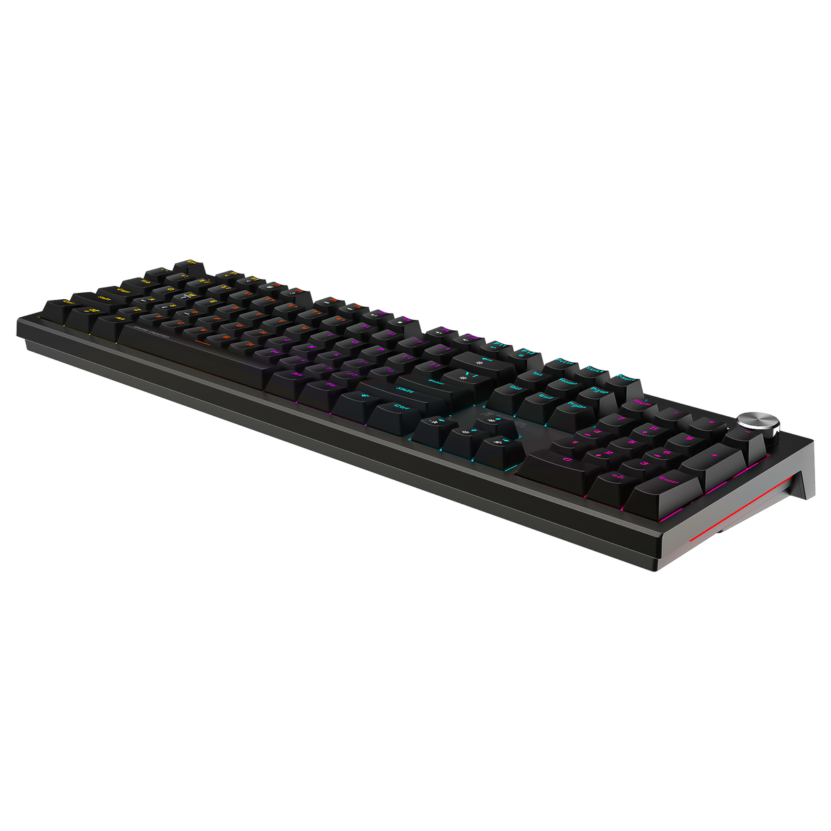 MK1850 Mechanical Blacklit Gaming Keyboard with Red Switches Black